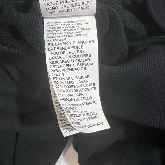 Puma Women’s Hoodie L Black Pullover Metallic Ash Logo New With Tags Casual Fit - Picture 11 of 14